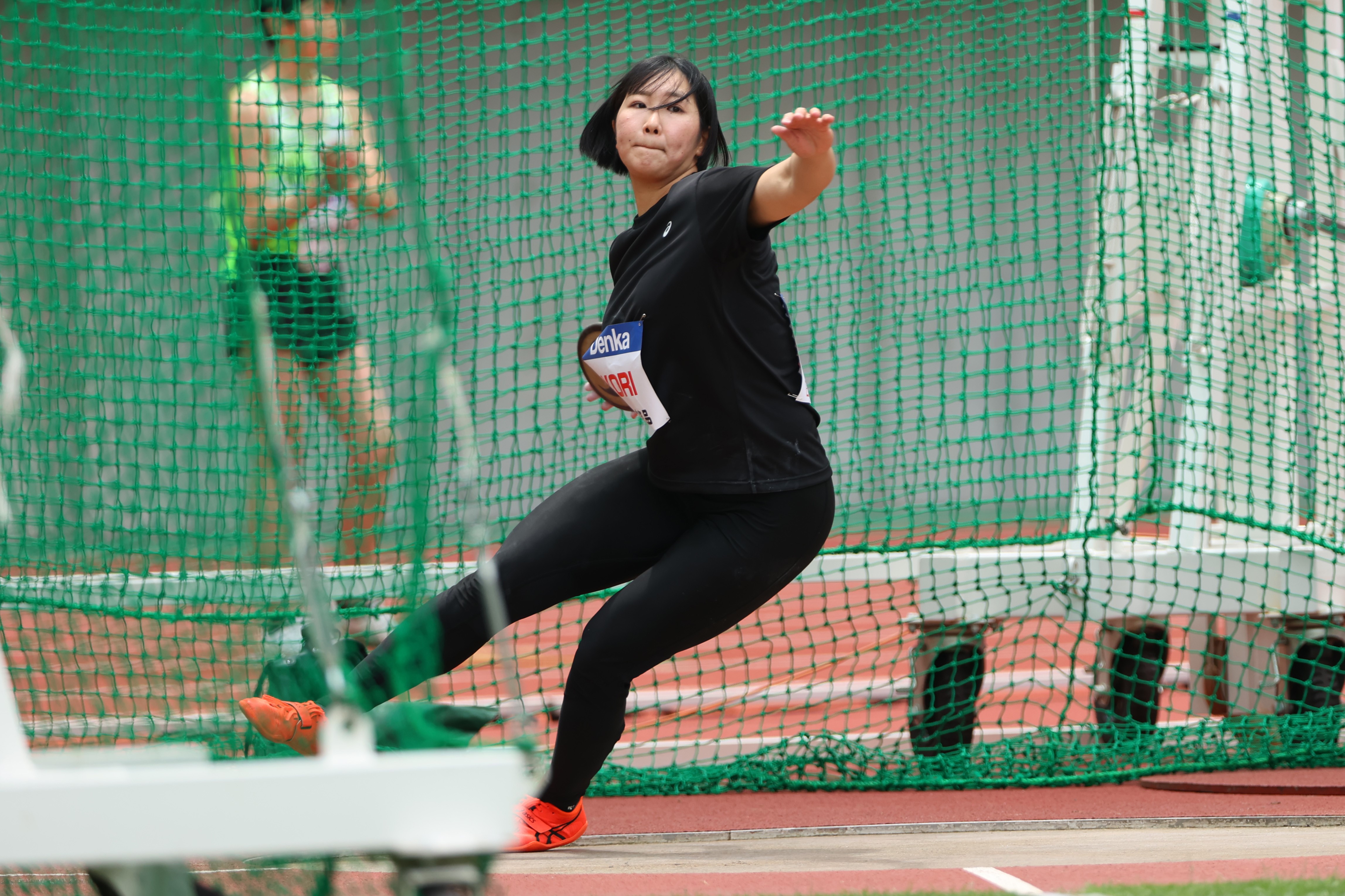 郡菜々佳/Nanaka Kori,  JUNE 6, 2021 - Athletics :  Denka Athletics Challenge Cup 2021 Women's Discus Throw  at Denka Big Swan Stadium in Niigata, Japan.  (Photo by Yohei Osada/AFLO SPORT)